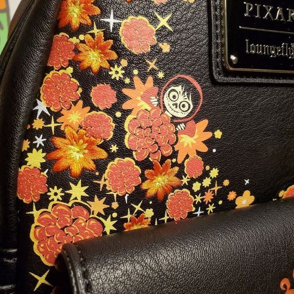 Loungefly coco backpack and cardholder set main image 4